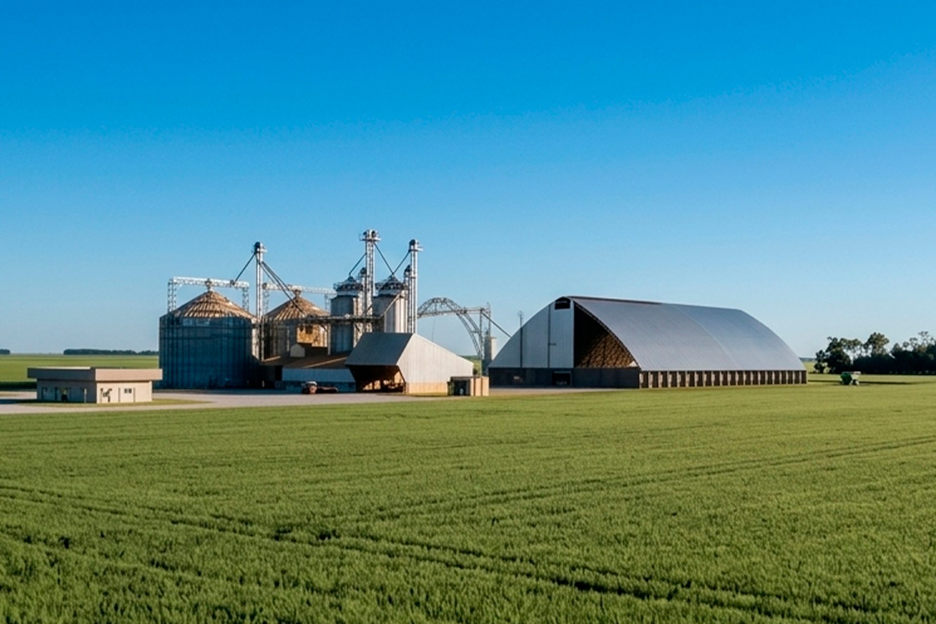 Complejo de silos en Kumanda Kai